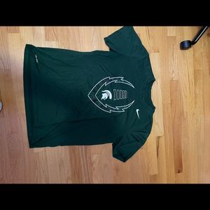 Men’s Nike Dri Fit Michigan State Football Shirt